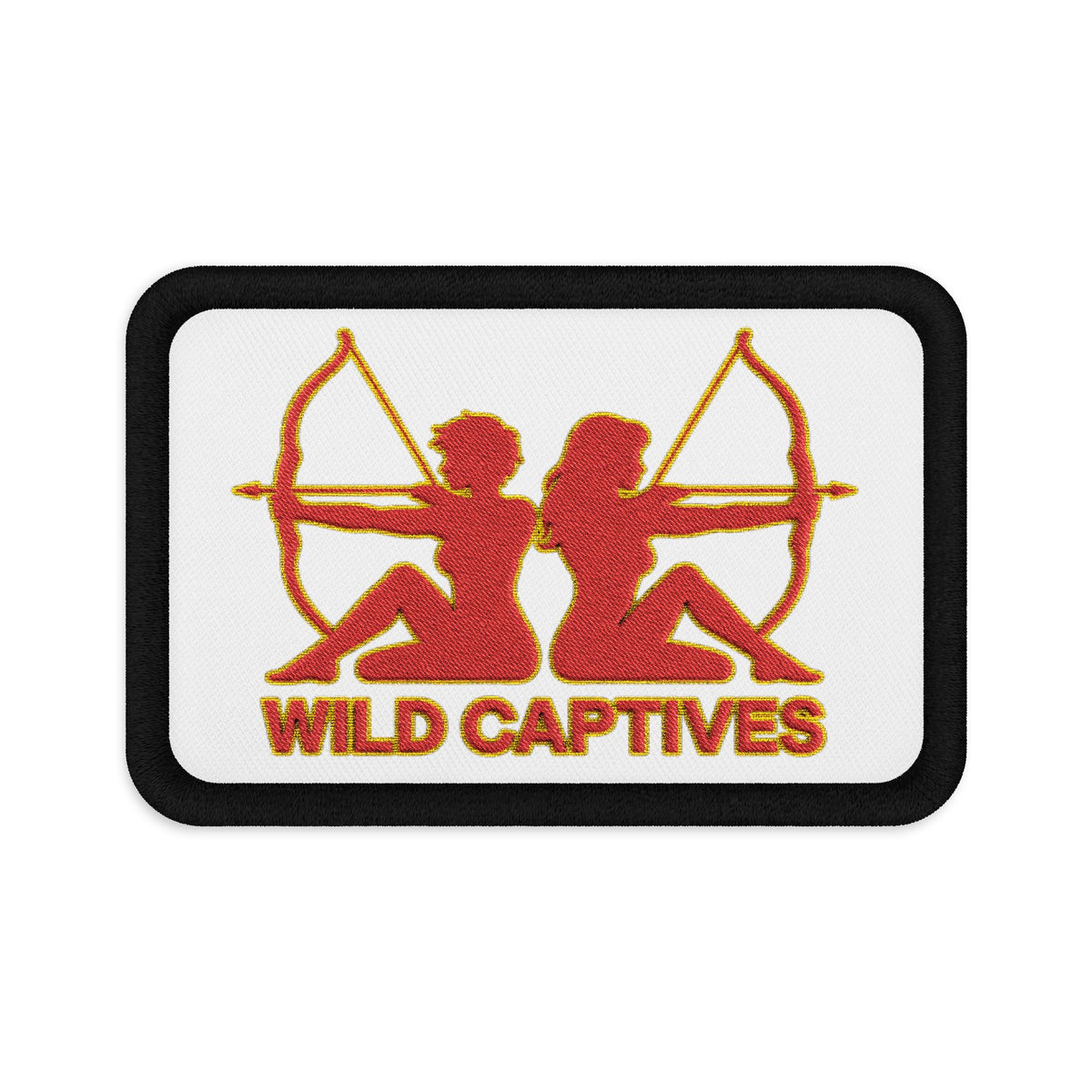 Wild Captives Embroidered Tactical Patch: Babes w/ Bows