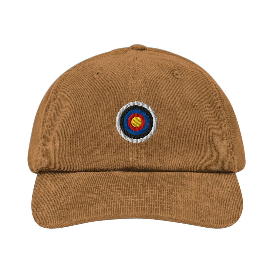 Corduroy Bullseye Hat